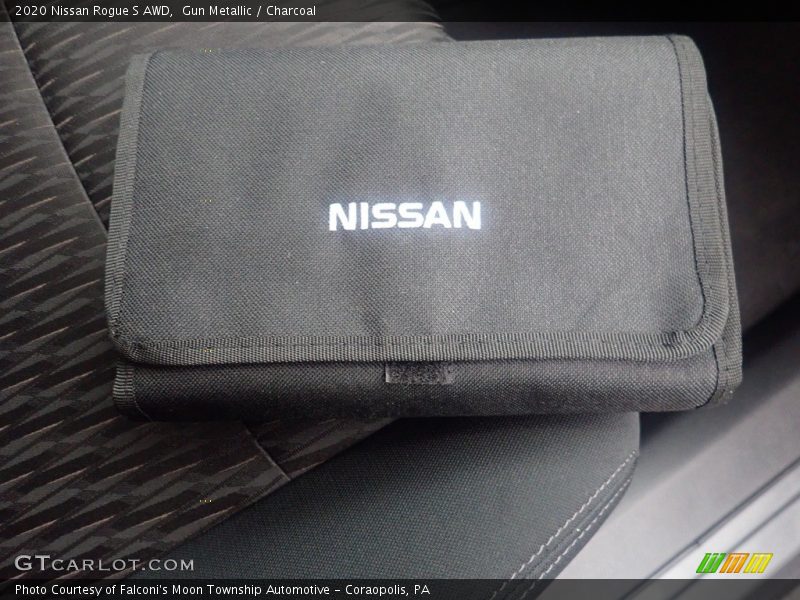 Gun Metallic / Charcoal 2020 Nissan Rogue S AWD