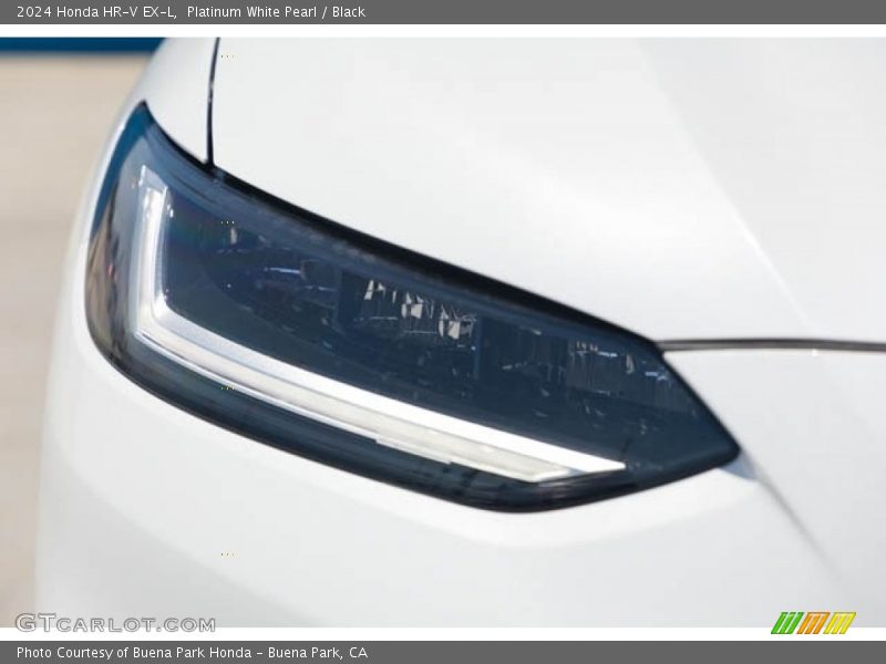 Platinum White Pearl / Black 2024 Honda HR-V EX-L