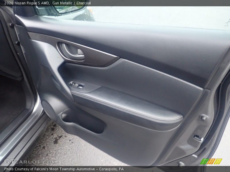 Gun Metallic / Charcoal 2020 Nissan Rogue S AWD