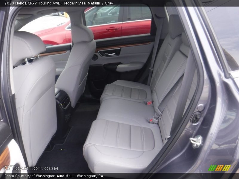 Modern Steel Metallic / Gray 2020 Honda CR-V Touring AWD