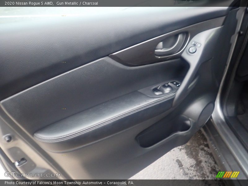Gun Metallic / Charcoal 2020 Nissan Rogue S AWD