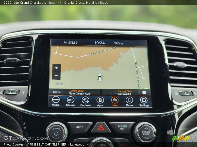 Granite Crystal Metallic / Black 2020 Jeep Grand Cherokee Limited 4x4