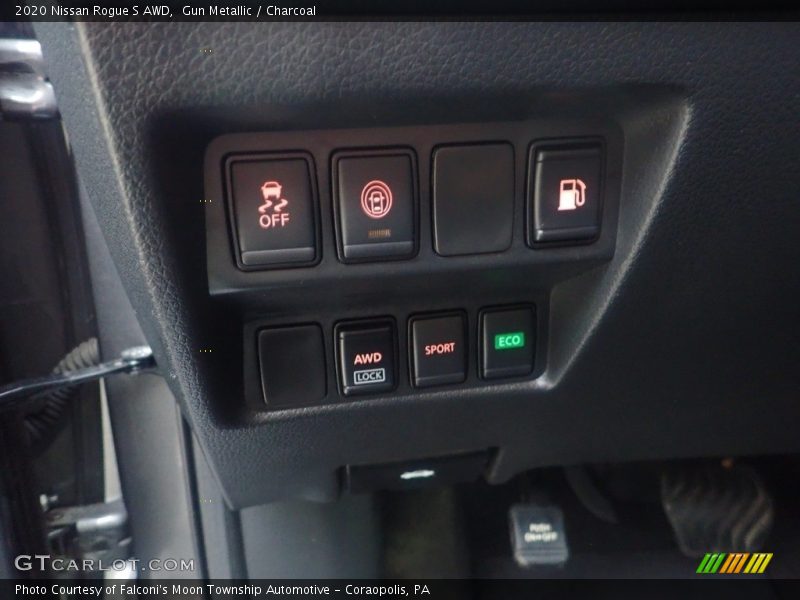 Gun Metallic / Charcoal 2020 Nissan Rogue S AWD