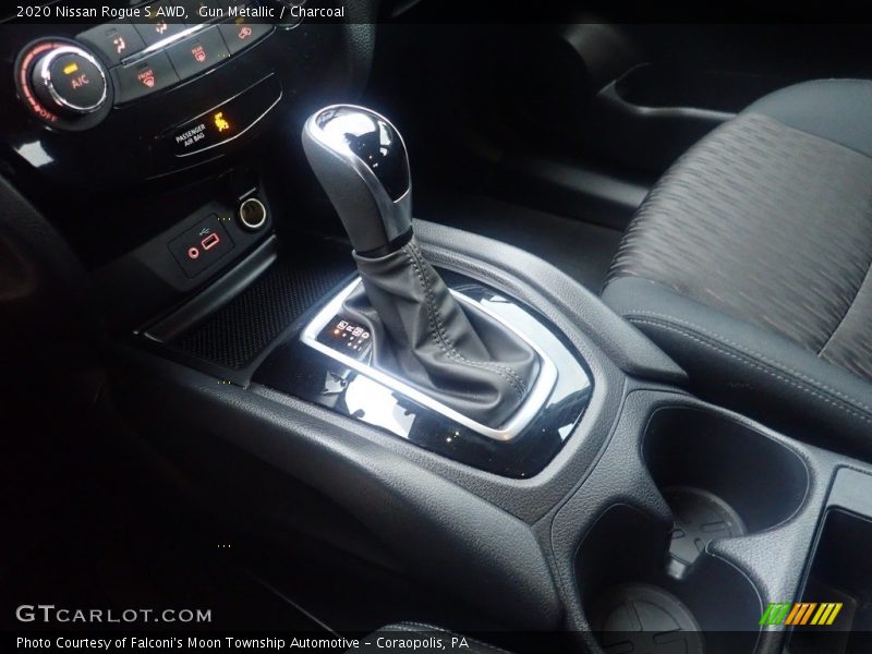 Gun Metallic / Charcoal 2020 Nissan Rogue S AWD