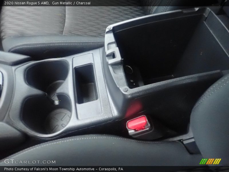 Gun Metallic / Charcoal 2020 Nissan Rogue S AWD