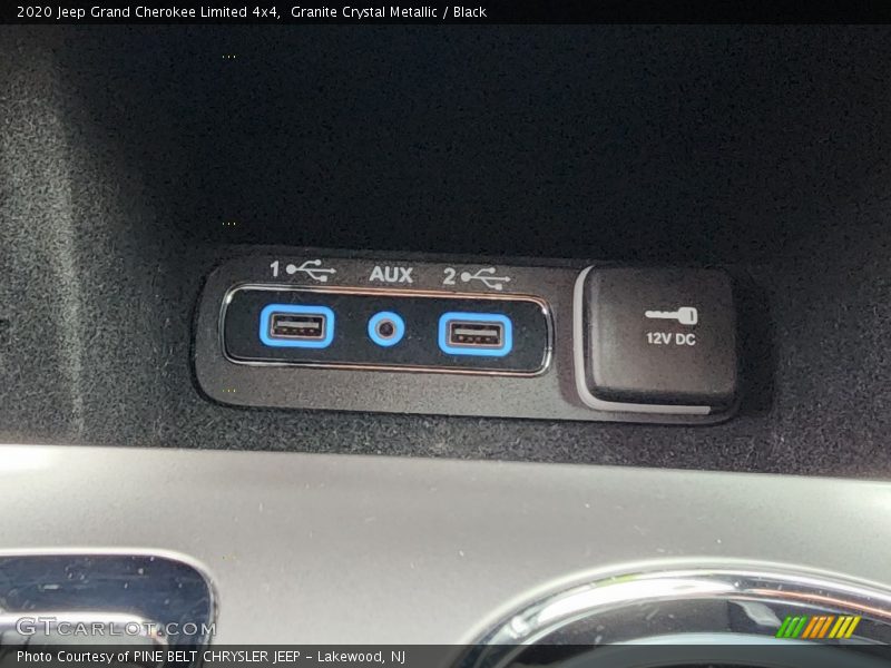 Granite Crystal Metallic / Black 2020 Jeep Grand Cherokee Limited 4x4