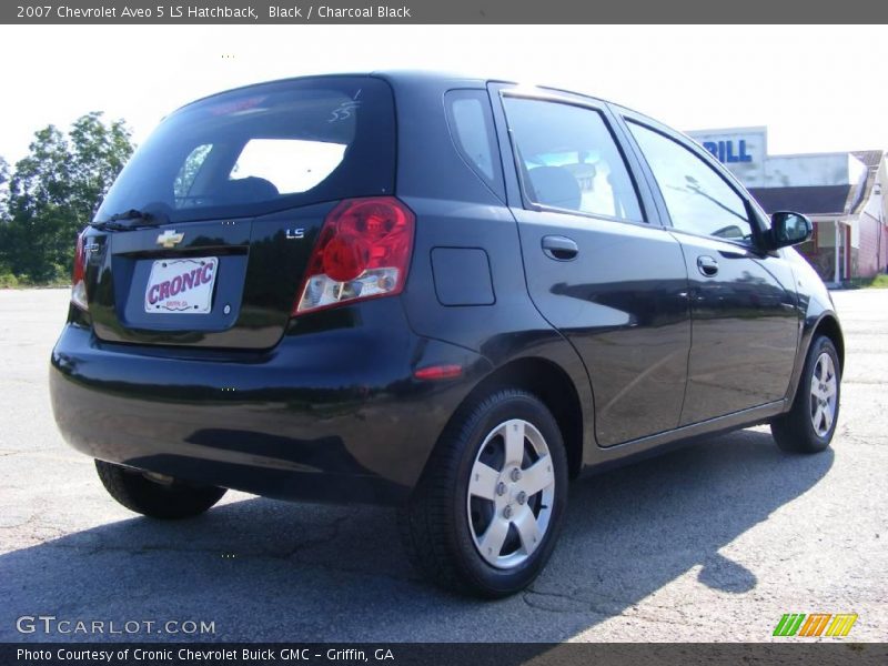 Black / Charcoal Black 2007 Chevrolet Aveo 5 LS Hatchback