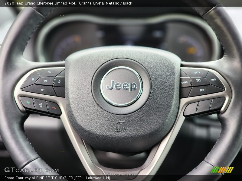 Granite Crystal Metallic / Black 2020 Jeep Grand Cherokee Limited 4x4