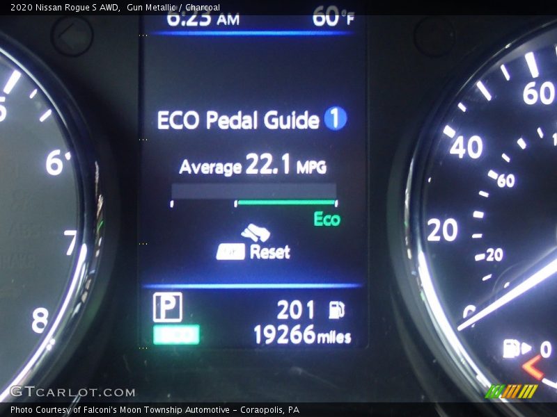 Gun Metallic / Charcoal 2020 Nissan Rogue S AWD