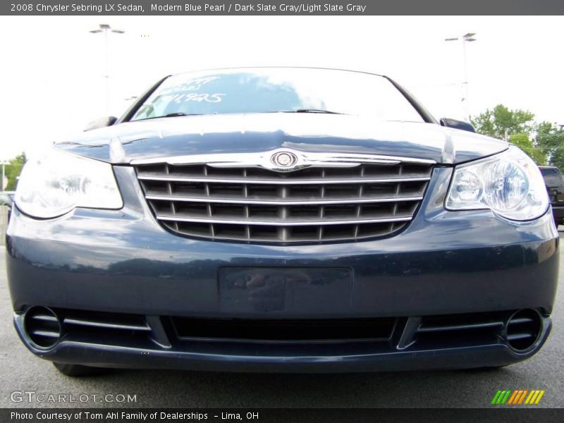 Modern Blue Pearl / Dark Slate Gray/Light Slate Gray 2008 Chrysler Sebring LX Sedan