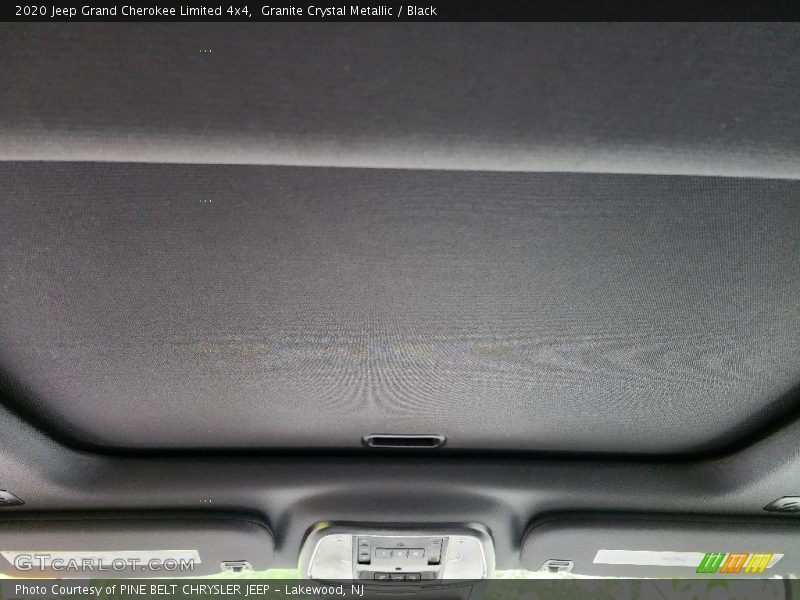 Granite Crystal Metallic / Black 2020 Jeep Grand Cherokee Limited 4x4