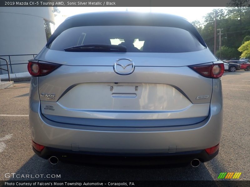 Sonic Silver Metallic / Black 2019 Mazda CX-5 Touring AWD
