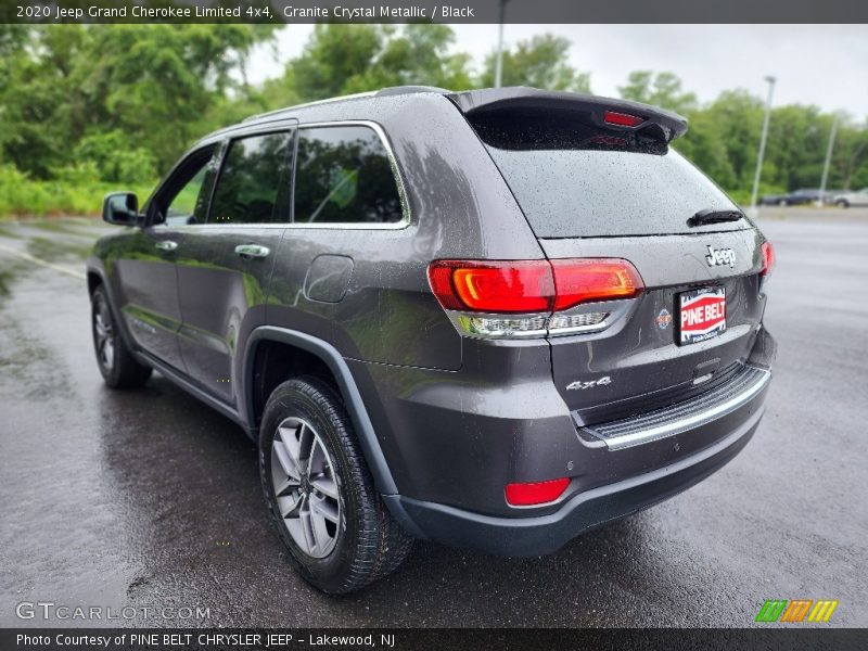 Granite Crystal Metallic / Black 2020 Jeep Grand Cherokee Limited 4x4