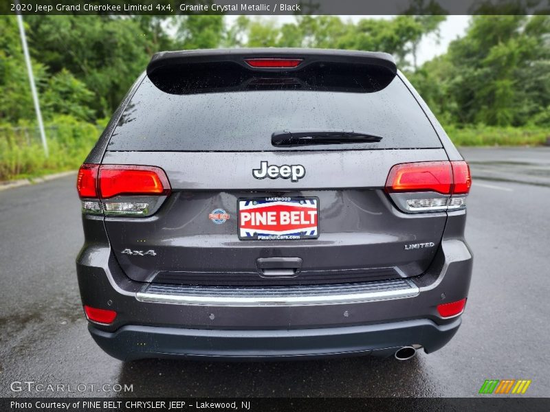 Granite Crystal Metallic / Black 2020 Jeep Grand Cherokee Limited 4x4