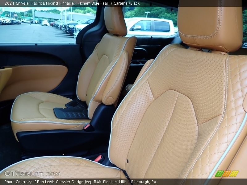 Front Seat of 2021 Pacifica Hybrid Pinnacle