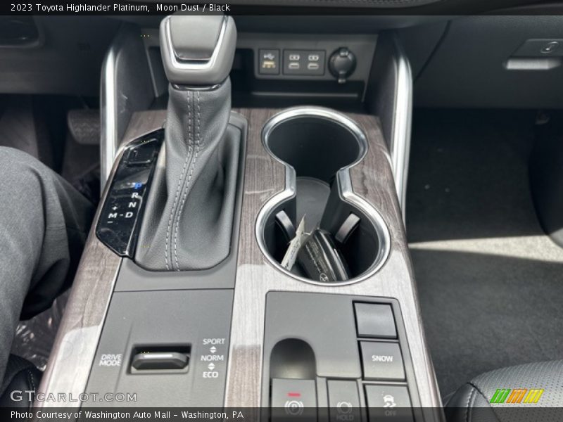 Controls of 2023 Highlander Platinum