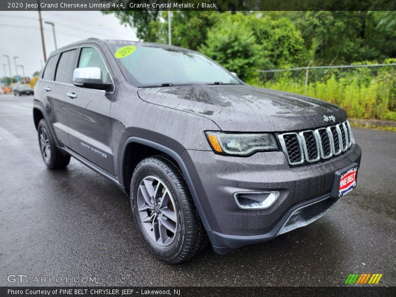 Granite Crystal Metallic / Black 2020 Jeep Grand Cherokee Limited 4x4