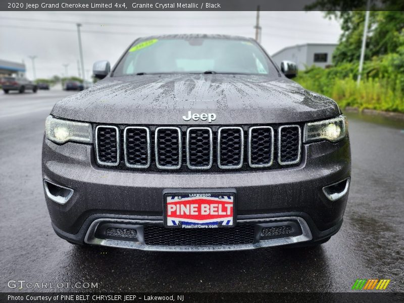 Granite Crystal Metallic / Black 2020 Jeep Grand Cherokee Limited 4x4