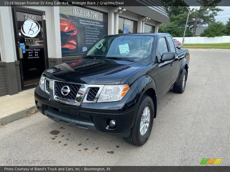 Midnight Black / Graphite/Steel 2019 Nissan Frontier SV King Cab 4x4
