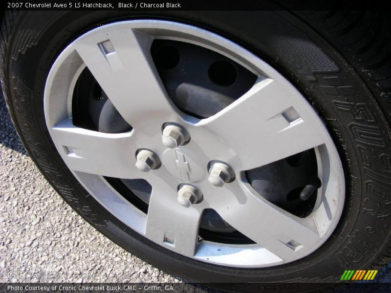 Black / Charcoal Black 2007 Chevrolet Aveo 5 LS Hatchback