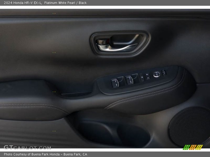 Platinum White Pearl / Black 2024 Honda HR-V EX-L