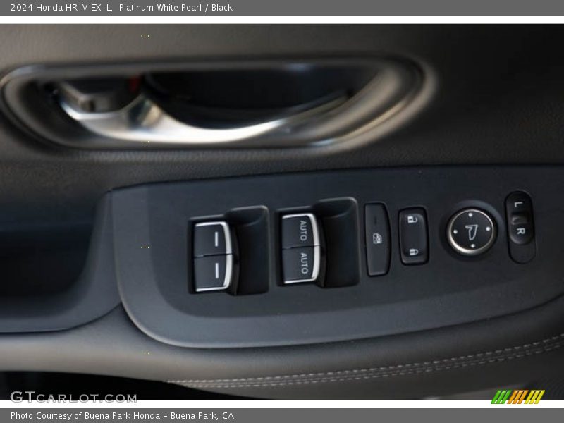 Platinum White Pearl / Black 2024 Honda HR-V EX-L
