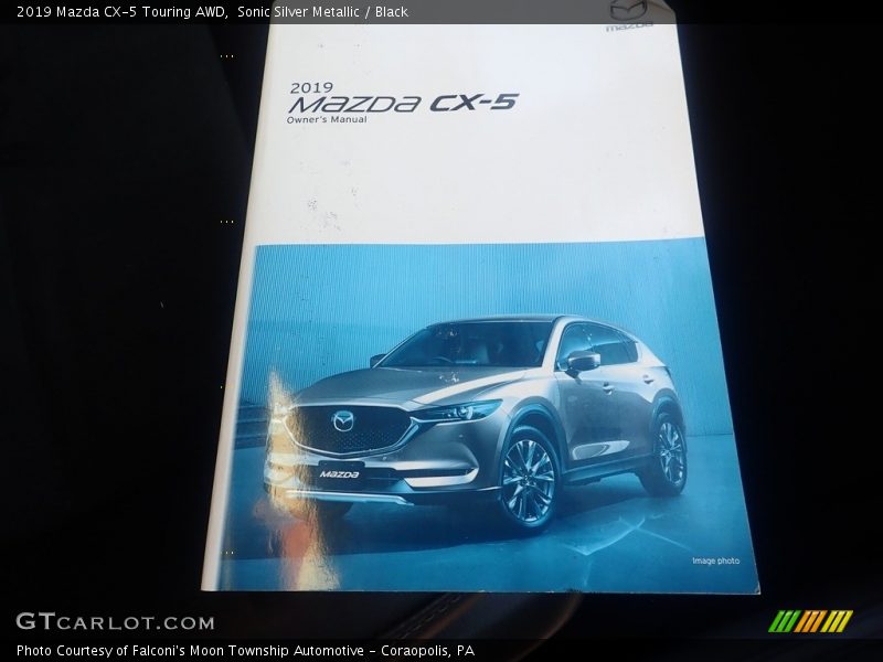 Sonic Silver Metallic / Black 2019 Mazda CX-5 Touring AWD