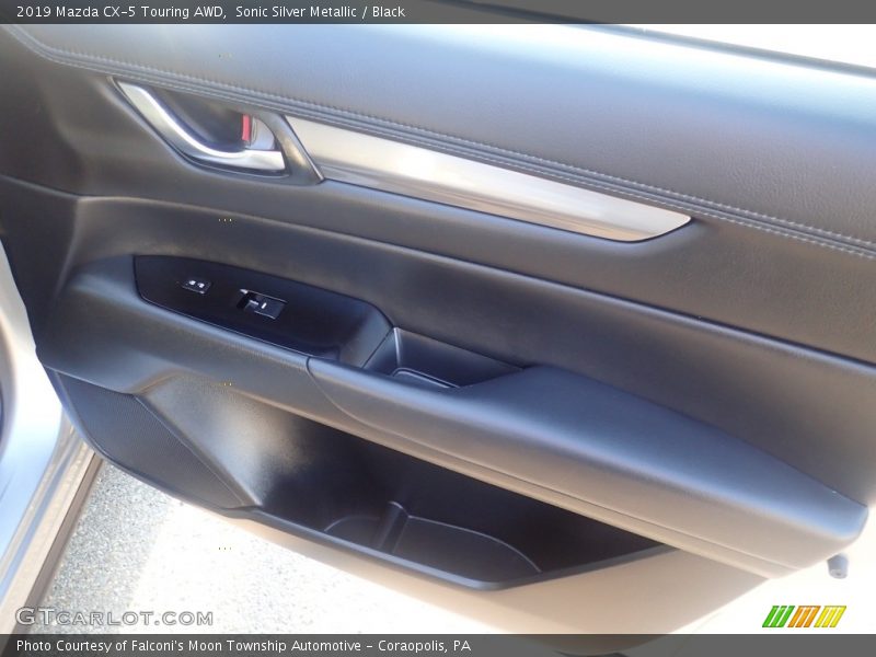 Sonic Silver Metallic / Black 2019 Mazda CX-5 Touring AWD