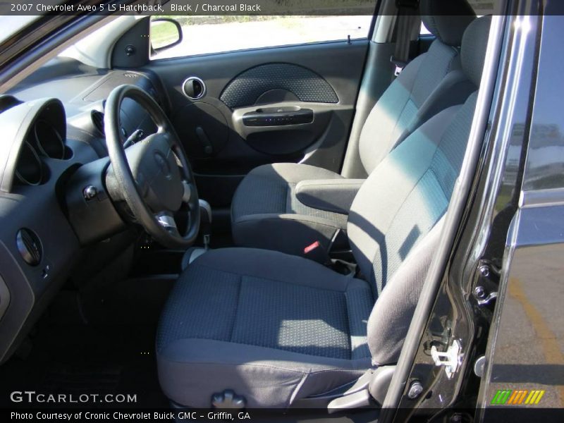 Black / Charcoal Black 2007 Chevrolet Aveo 5 LS Hatchback