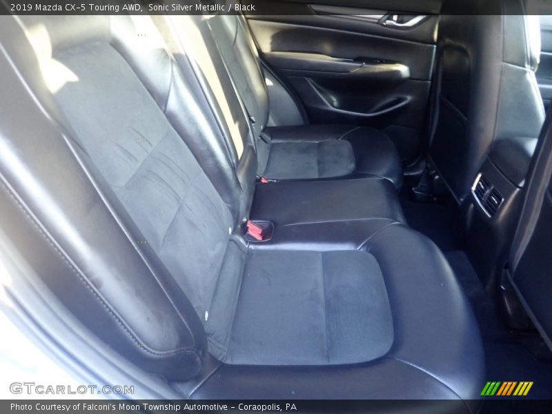 Sonic Silver Metallic / Black 2019 Mazda CX-5 Touring AWD