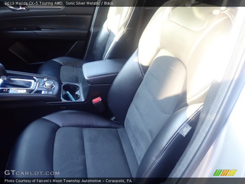 Sonic Silver Metallic / Black 2019 Mazda CX-5 Touring AWD