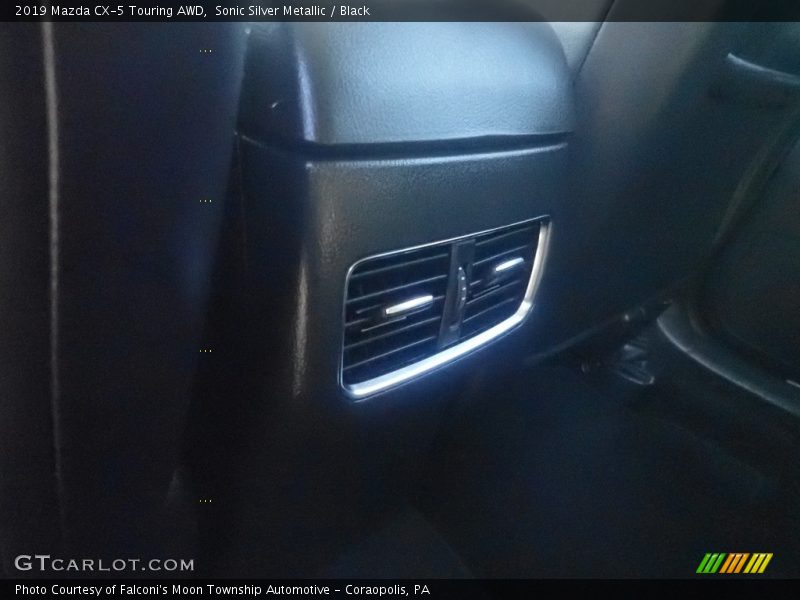 Sonic Silver Metallic / Black 2019 Mazda CX-5 Touring AWD