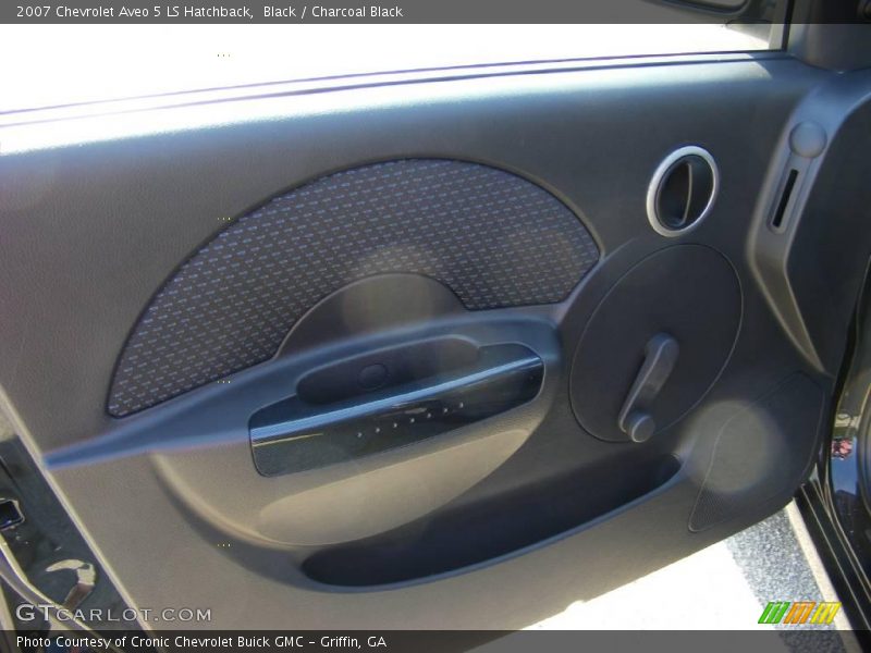 Black / Charcoal Black 2007 Chevrolet Aveo 5 LS Hatchback