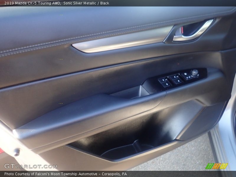 Sonic Silver Metallic / Black 2019 Mazda CX-5 Touring AWD