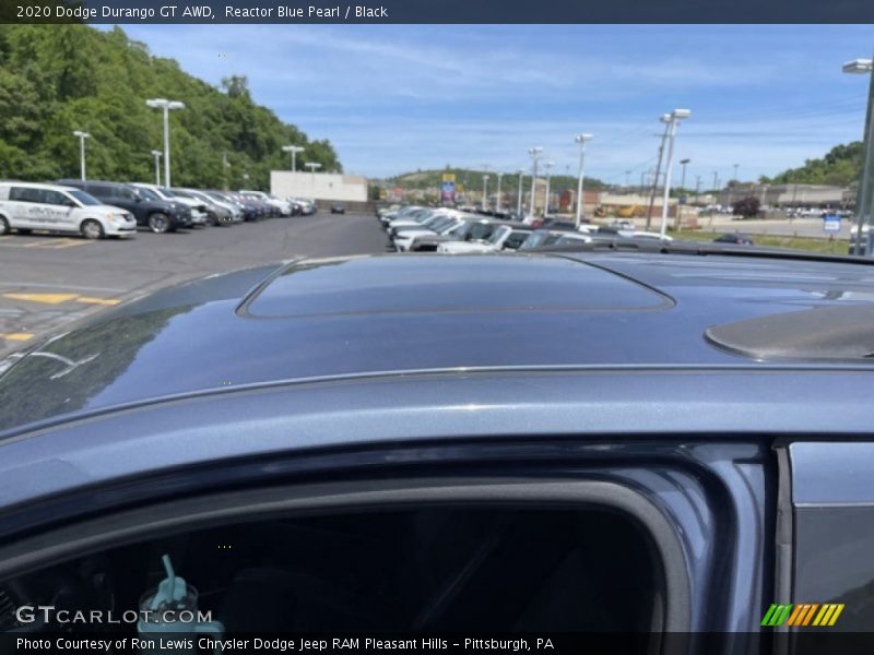 Reactor Blue Pearl / Black 2020 Dodge Durango GT AWD