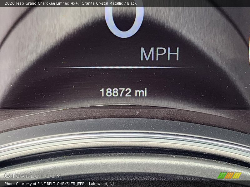 Granite Crystal Metallic / Black 2020 Jeep Grand Cherokee Limited 4x4