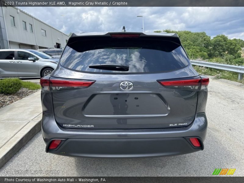 Magnetic Gray Metallic / Graphite 2023 Toyota Highlander XLE AWD