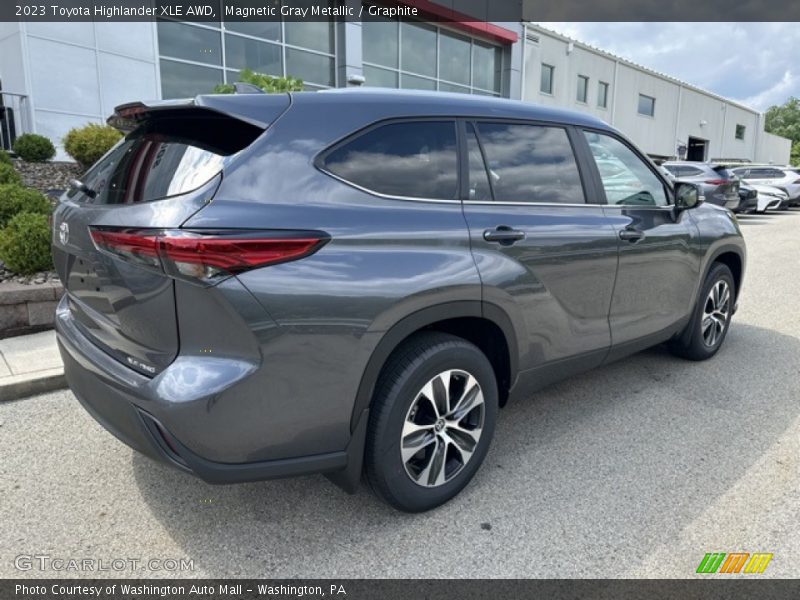 Magnetic Gray Metallic / Graphite 2023 Toyota Highlander XLE AWD