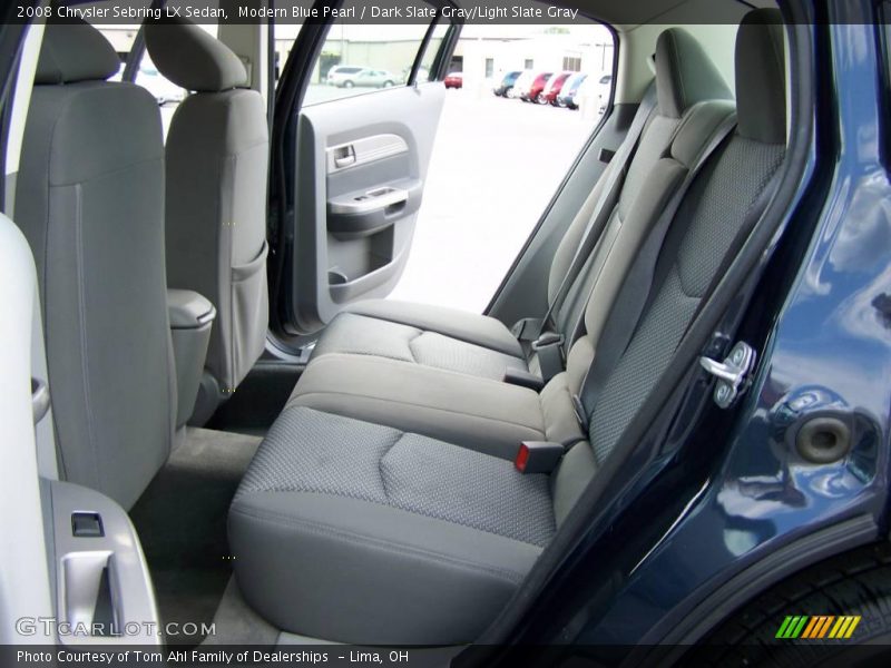 Modern Blue Pearl / Dark Slate Gray/Light Slate Gray 2008 Chrysler Sebring LX Sedan