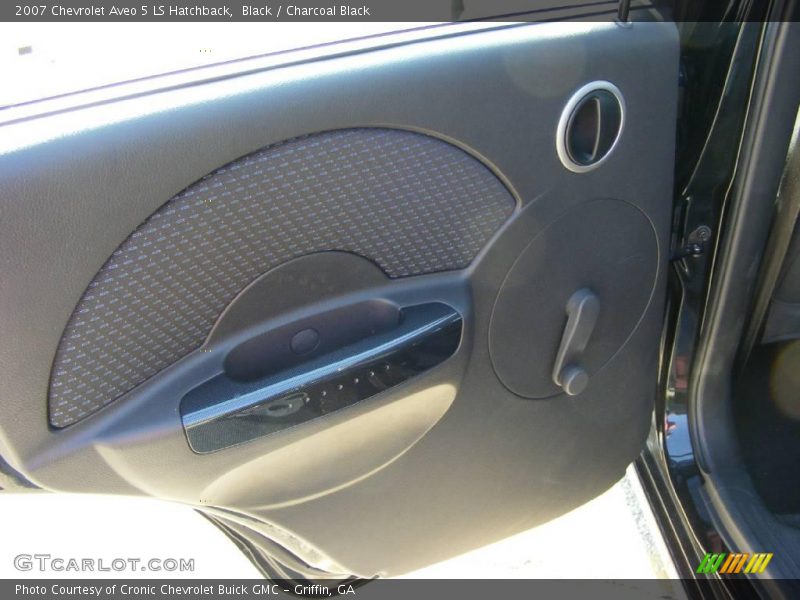 Black / Charcoal Black 2007 Chevrolet Aveo 5 LS Hatchback