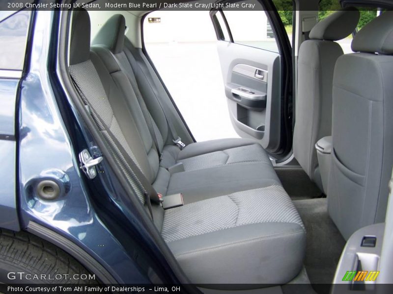 Modern Blue Pearl / Dark Slate Gray/Light Slate Gray 2008 Chrysler Sebring LX Sedan