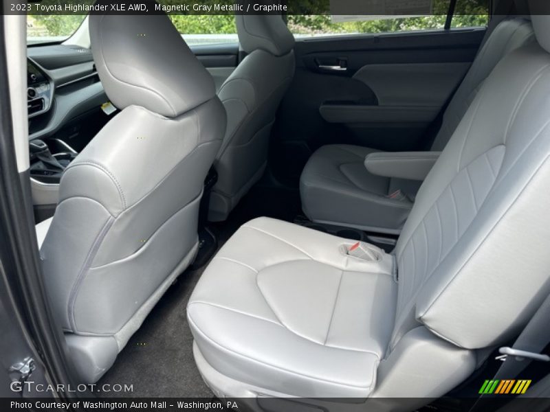 Rear Seat of 2023 Highlander XLE AWD