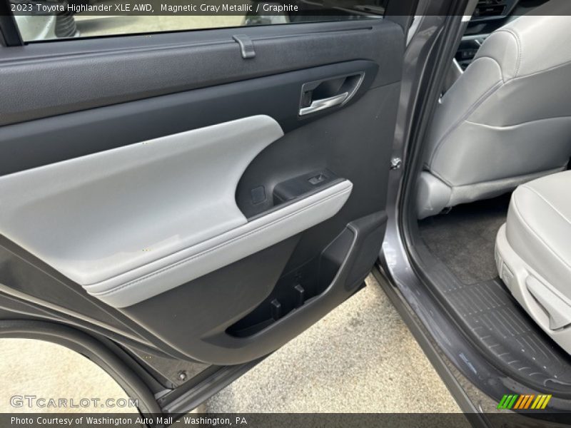 Door Panel of 2023 Highlander XLE AWD