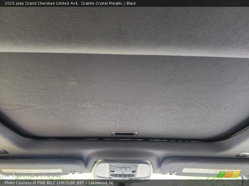 Granite Crystal Metallic / Black 2020 Jeep Grand Cherokee Limited 4x4