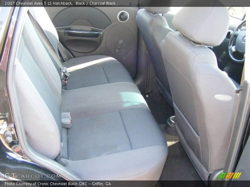Black / Charcoal Black 2007 Chevrolet Aveo 5 LS Hatchback