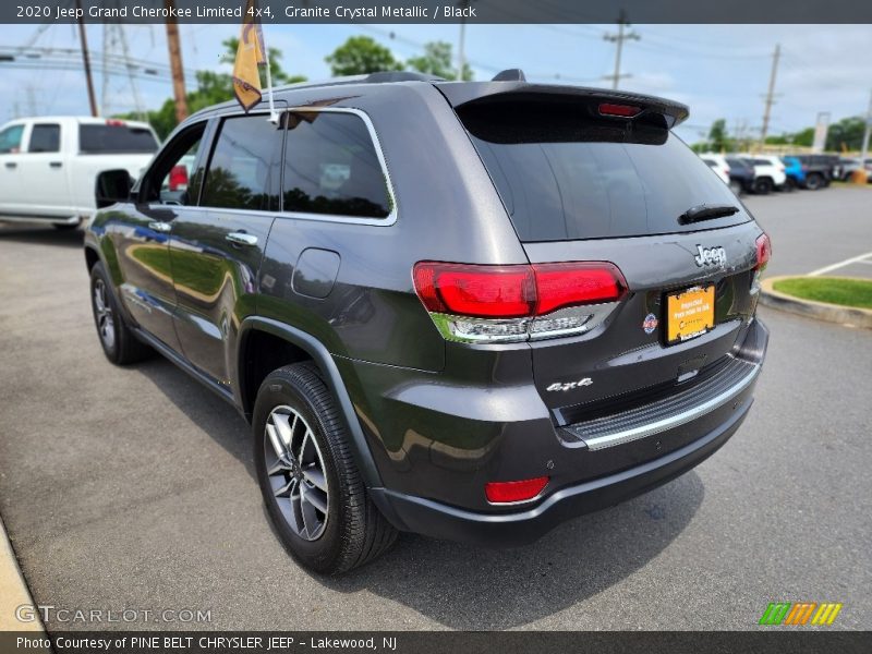 Granite Crystal Metallic / Black 2020 Jeep Grand Cherokee Limited 4x4