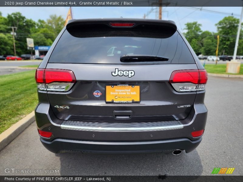 Granite Crystal Metallic / Black 2020 Jeep Grand Cherokee Limited 4x4