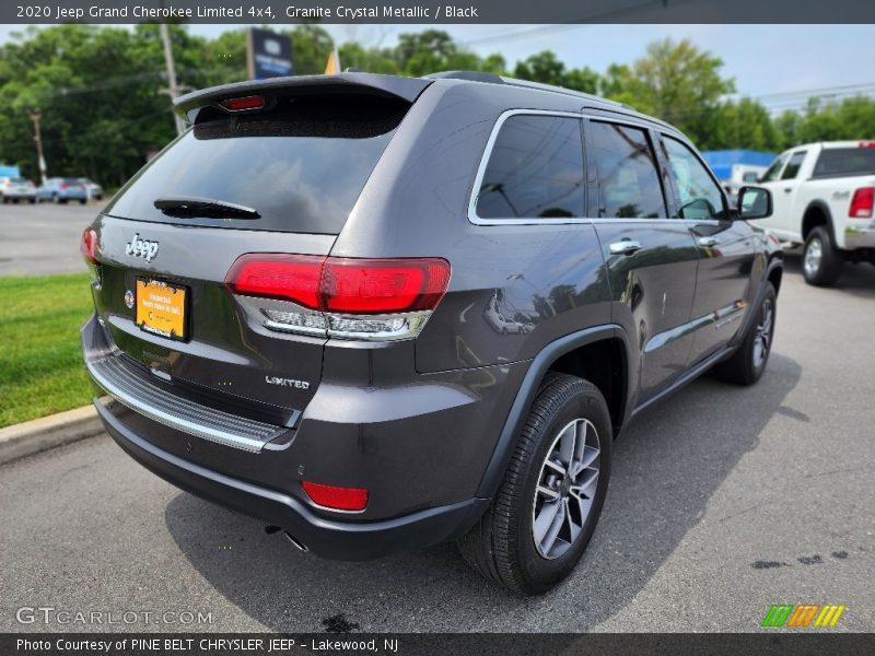 Granite Crystal Metallic / Black 2020 Jeep Grand Cherokee Limited 4x4