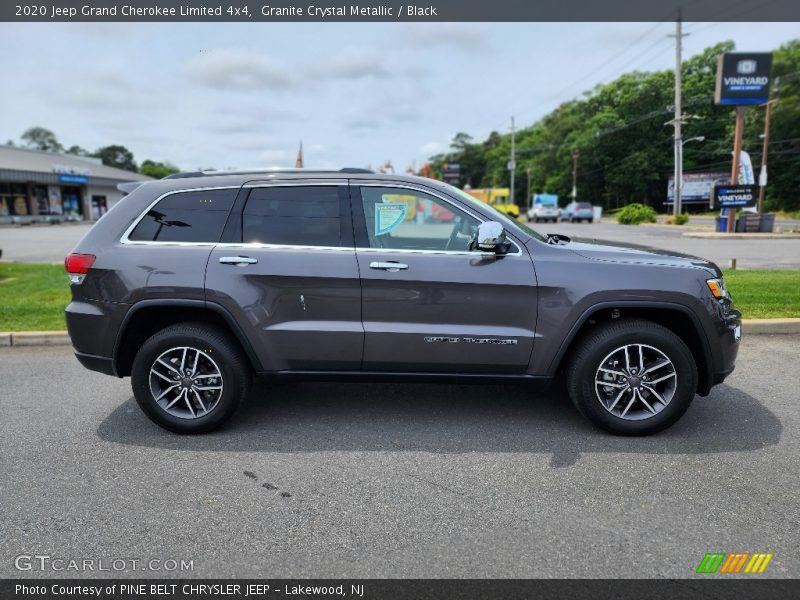 Granite Crystal Metallic / Black 2020 Jeep Grand Cherokee Limited 4x4