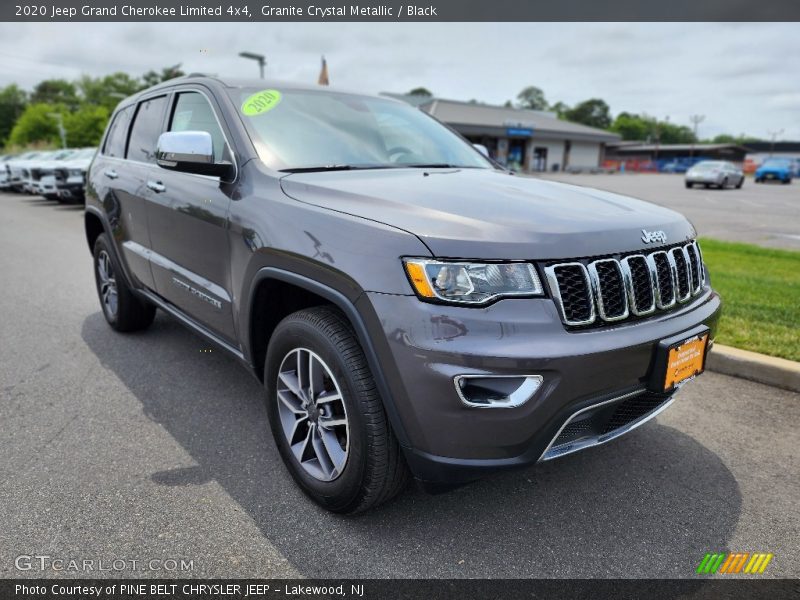 Granite Crystal Metallic / Black 2020 Jeep Grand Cherokee Limited 4x4